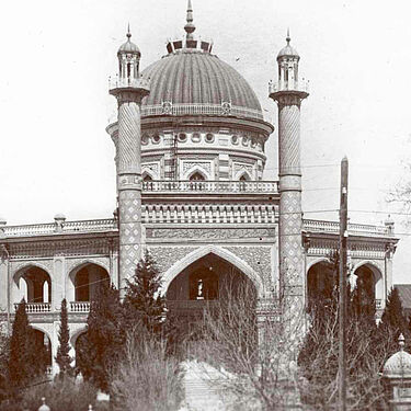 Bahá'í-Haus der Andacht in Ashkhabad im heutigen Turkmenistan